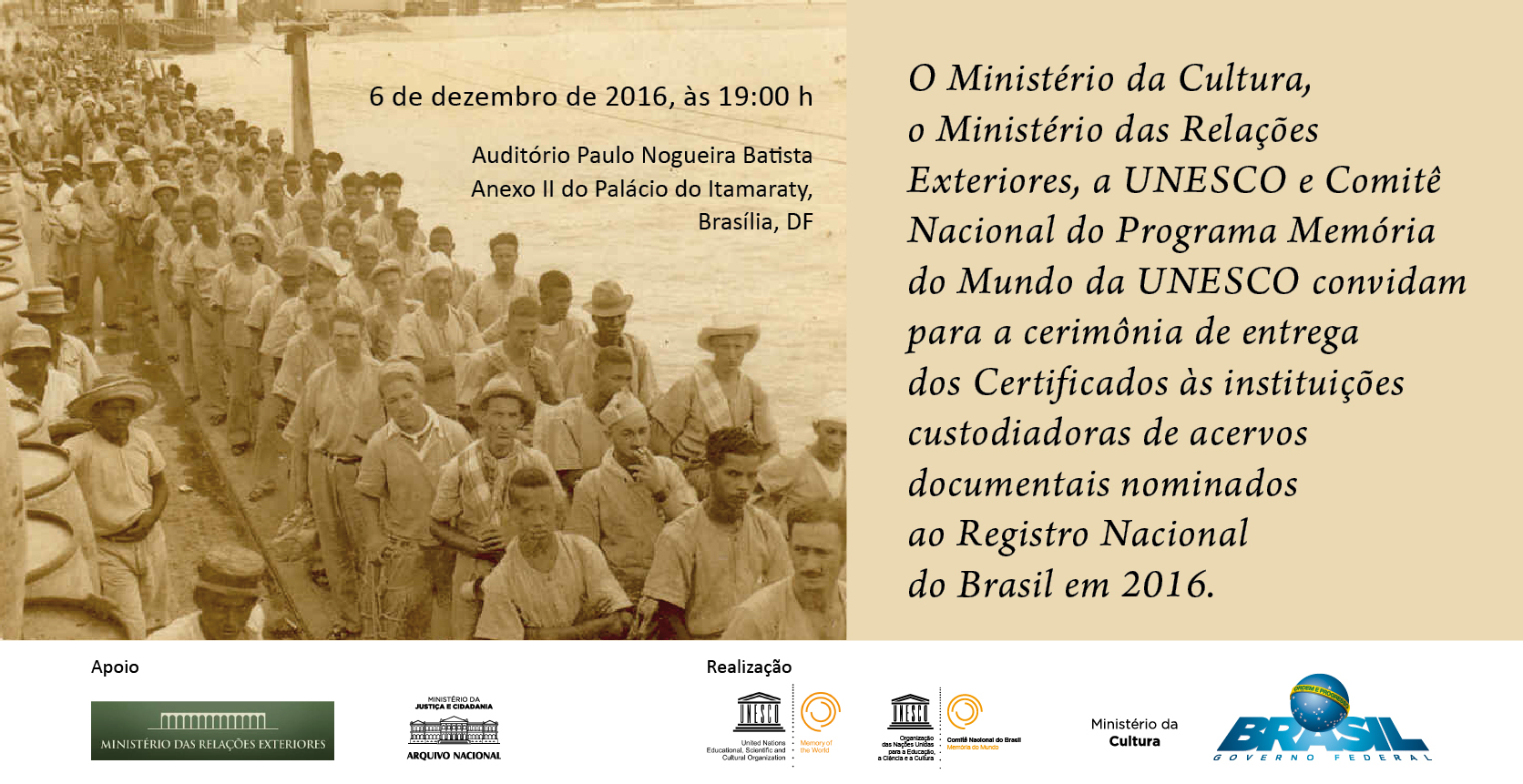 Convite cerimonia MoWBrasil 06122016