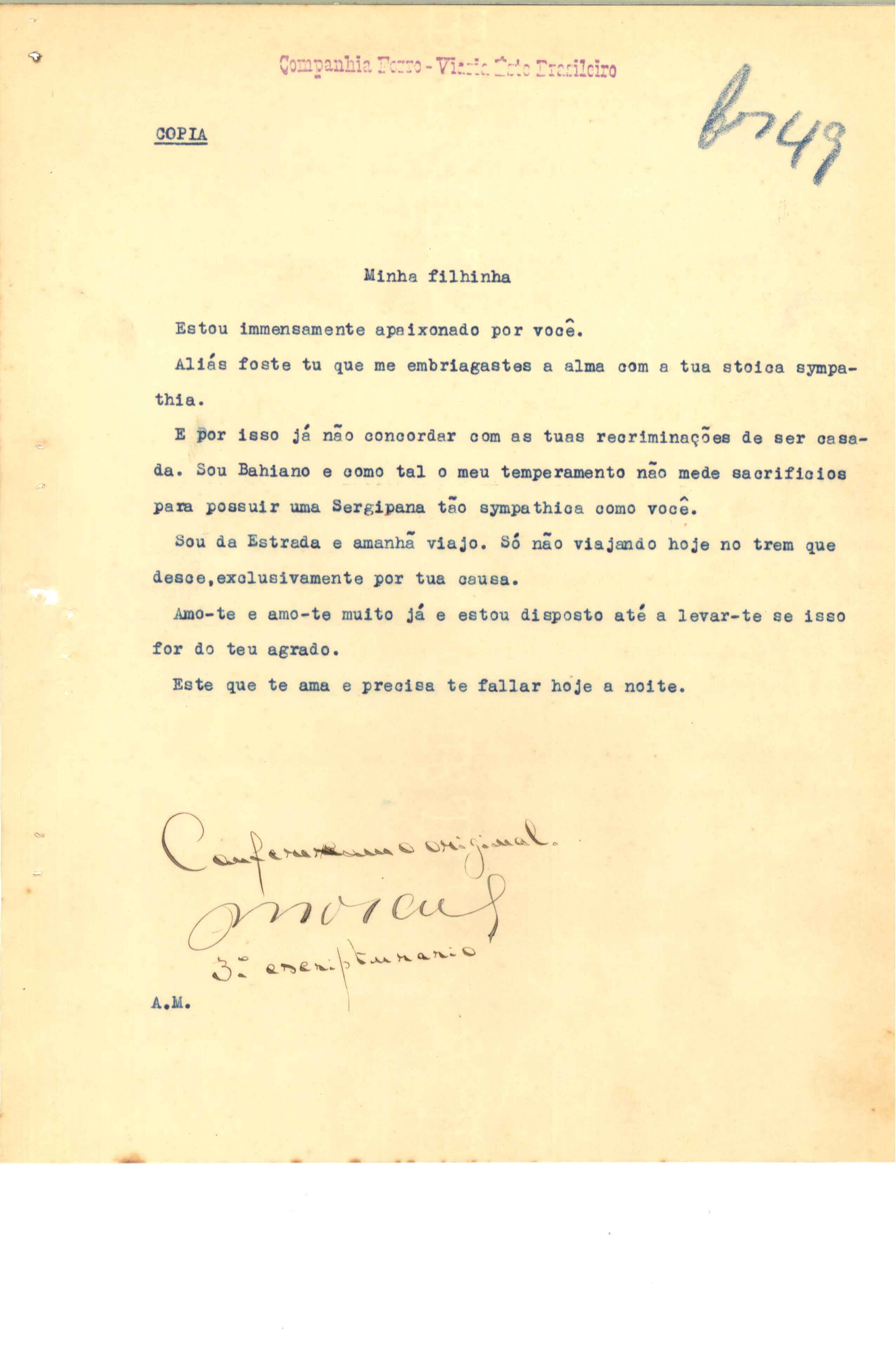 MoWBrasil2016 12 CNT Processo 21175 1928 Carta Cortejo