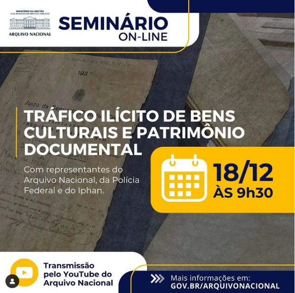Seminro Trfico de bens culturais